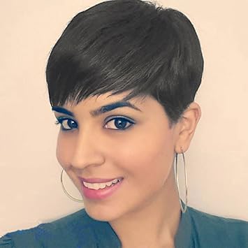 Eseewigs 100 Real Virgin Remy Human Hair Free Part Short Stylish