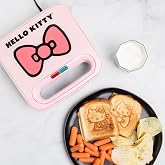 Uncanny Brands Hello Kitty Grilled Cheese Maker- Panini Press and Compact Indoor Grill