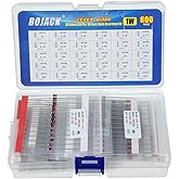 BoJack 30 Values 600 pcs 1W Zener Diodes Assortment Kit