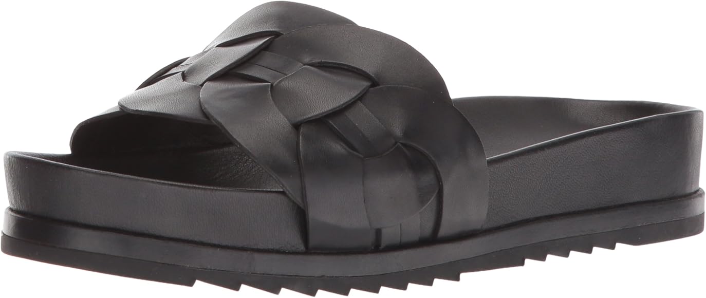 frye lily woven link slide