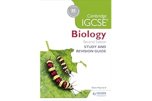 Cambridge IGCSE Biology Study and Revision Guide 2nd edition: Hodder Education Group (Myp by Concept)