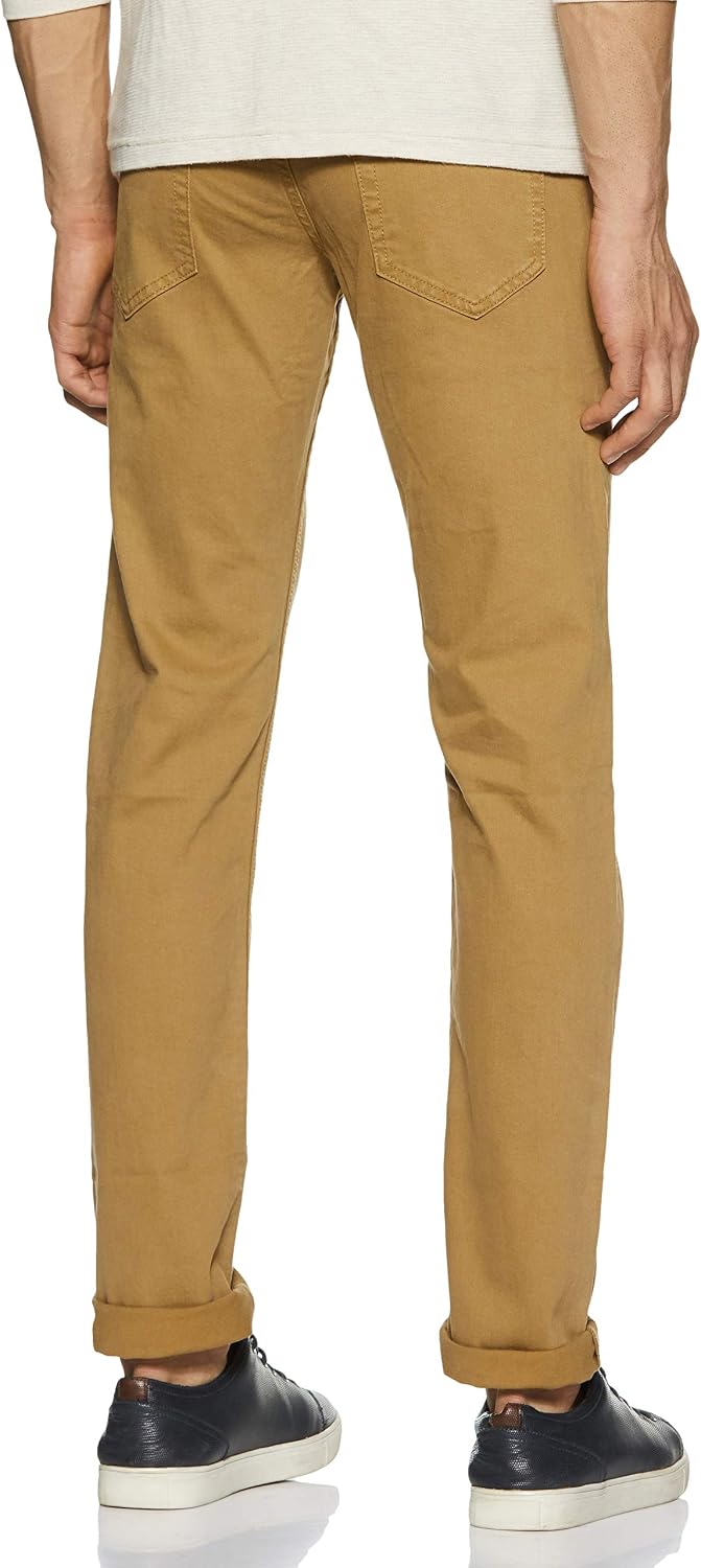 Celio Men's Jopry Trouser, Beige (Camel Camel), W30/L34 (Size: 38), 30W / 34L - Image 3