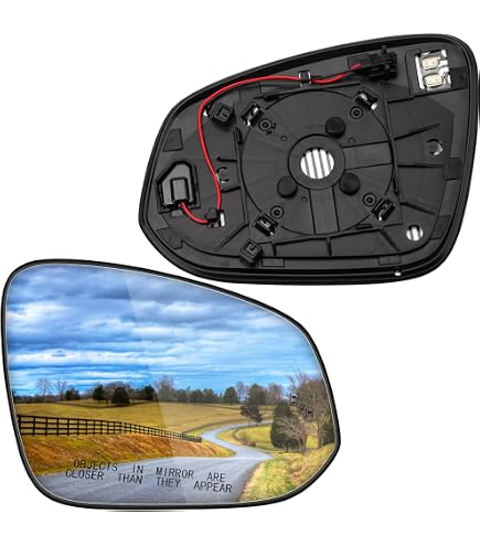 APA Replacement Rear View Mirror Glass – Driver Left For Toyota RAV4, Tacoma, 4Runner