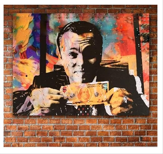 Ruiyan Cuadros De Lienzo El Lobo De Wall Street Carteles Pelicula