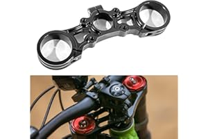 Woodniu Racein Triple Tree Upper Top Clamp for Surron Light Bee X/S,Segway X160/X260 Dirt Bike,Off-Road Motorcycle Modified Front Plates for Sur-Ron Parts,Fit DNM KKE NOT for RST Front Forks