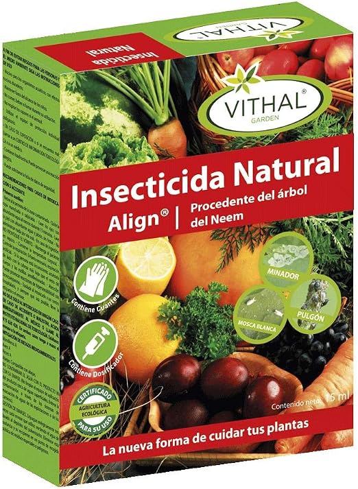 Insecticida natural del árbol del Neem 15 ml: Amazon.es: Jardín
