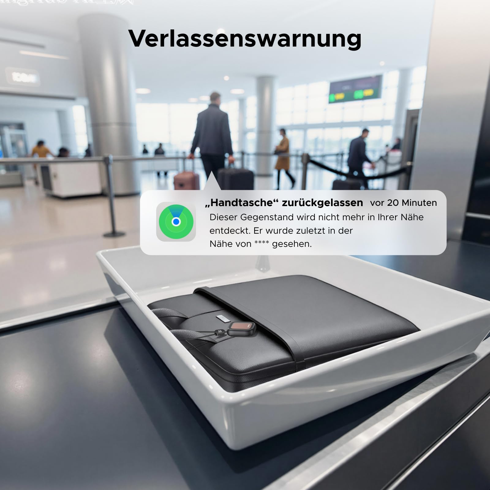 UGREEN FineTrack Pro Solar Finder, Schlüsselfinder kompatibel mit Apple Find My (nur iOS), IP68 wasserdicht, Tracker für Schlüssel, Koffer, Auto, Outdoor & Reise, Bluetooth Tracker mit Solarenergie 5