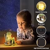 Johiux Frog Garden Ornament Solar LED Outdoor Statue Gnome Fairy Decor view 5