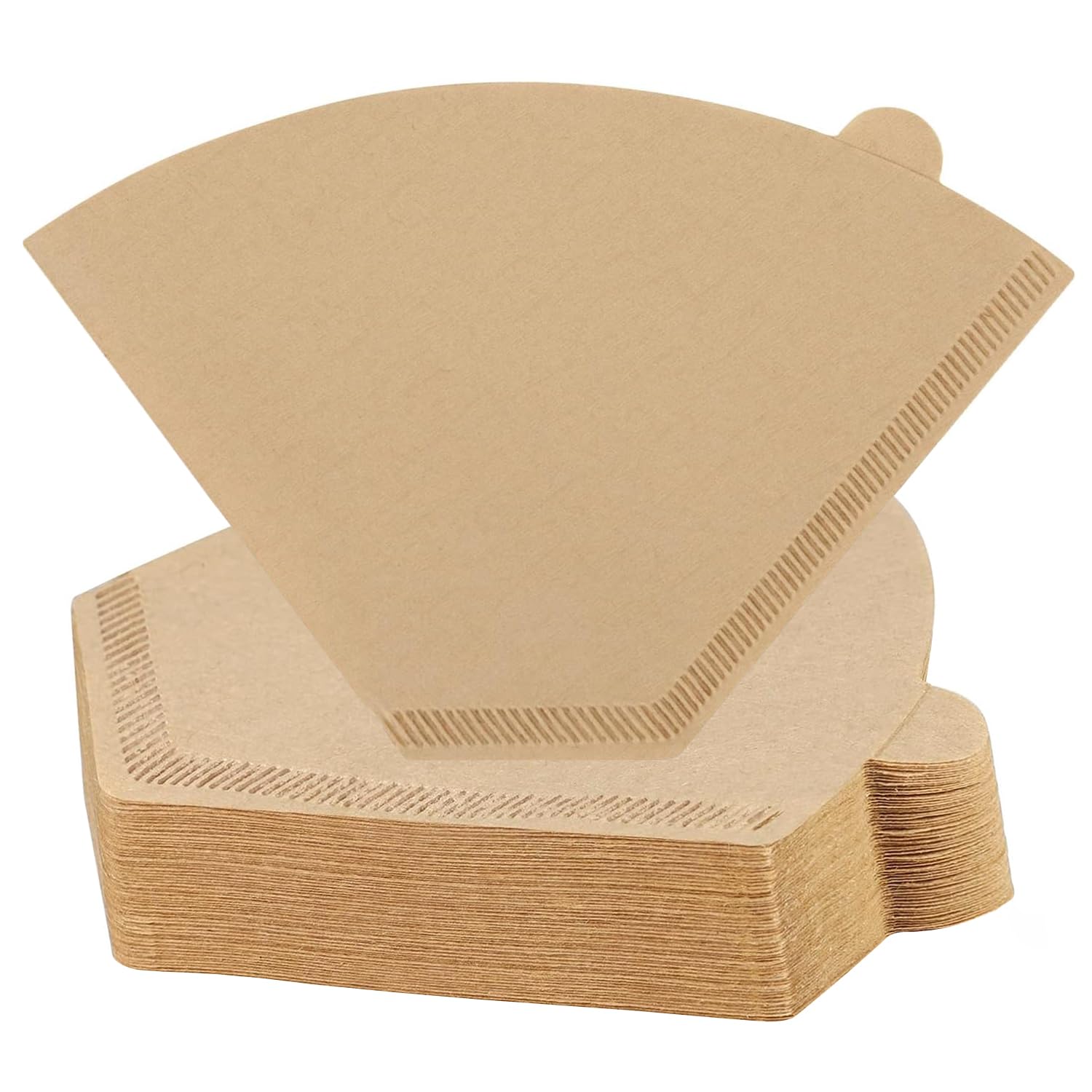 Photo 1 of #4 Cone Coffee Filters,100 Count Disposable Coffee Paper Filters,Unbleached Cone Filters 8-12 Cup, Filters For Pour Over and Drip Coffee Maker (100, #04)