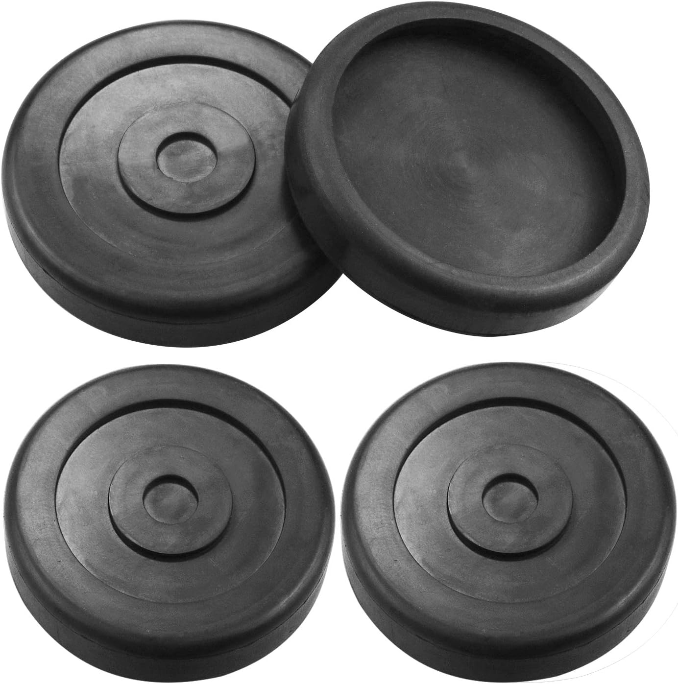 Bestong Round Rubber Arm Pads a Set of 4 HD Slip on # 5715017 Compatible with BENDPAK Lift DANMAR Lift: Automotive
