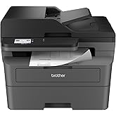 Brother MFC-L2820DW Multifunction Wireless Monochrome Printer,with Scanner, Copy, Duplex Printing – Toner Included, 700 Pages