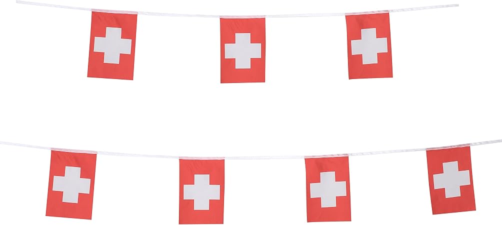 Amazon Com Tsmd Switzerland Flag 100 Feet Swiss Flag National