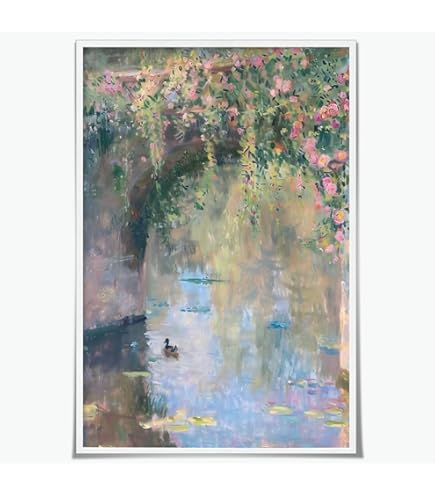 Amazon.com: Jane Avril Jardin de Paris Poster Print by H de
