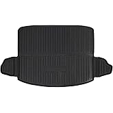 otoez Trunk Liner Compatible with 2017-2022 Honda CRV Cargo Mat All Weather TEP Rear Trunk Mat for CR-V 2017 2018 2019 2020 2021 2022 Honda CRV CR-V Accessories Black