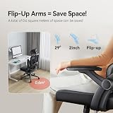 SIHOO Ergonomic Office Chair with Lumbar Support and 3D Armrests view 8