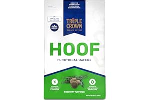 Triple Crown Hoof Wafer, Functional Horse Wafers, Hoof Supplement, Biotin for Horses, Horse Hoof Wafer, 5 lbs