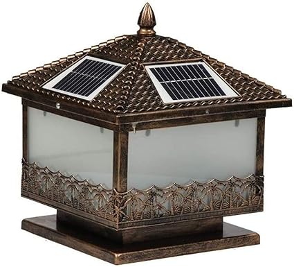 LLSS Solar Light IP65 wasserdichte Außenpfosten-Säulenlampe