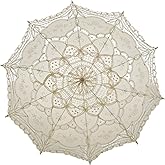 Bestage Chinese Japanese Handmade Parasol Umbrella,Asian Decoration DIY Art Dance Classical Umbrella for Wedding Parties Photography Costumes Cosplay(1 PCS)