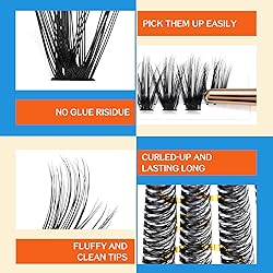 B&Q Lash Clusters 30D 40D-C-9-16MIX Individual