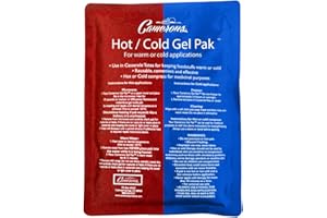 Camerons Hot or Cold Gel Pack - XL Ice & Heating Pack (8"x11") - Large Reusable Pak Keeps Temperature - Use in Casserole Carrier & Lunch Box for Food -Use as Warm & Cold Compress & Physical Therapy