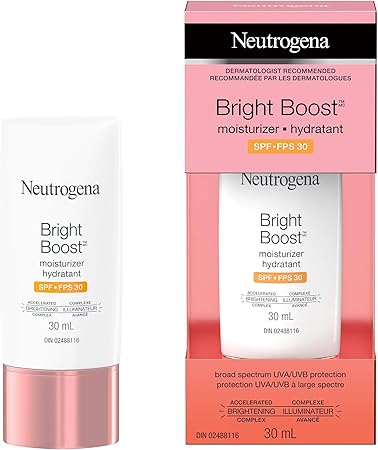 bright boost moisturizer with sunscreen spf 30