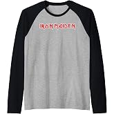 Iron Maiden Classic Logo Raglan Baseball Tee