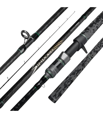 Eagle Claw Catclaw Casting Rod, 8' Length. 2Piece Rod, Medium/Heavy Power, Yellow : Baitcasting Fishing Rods : Sports & Outdoors