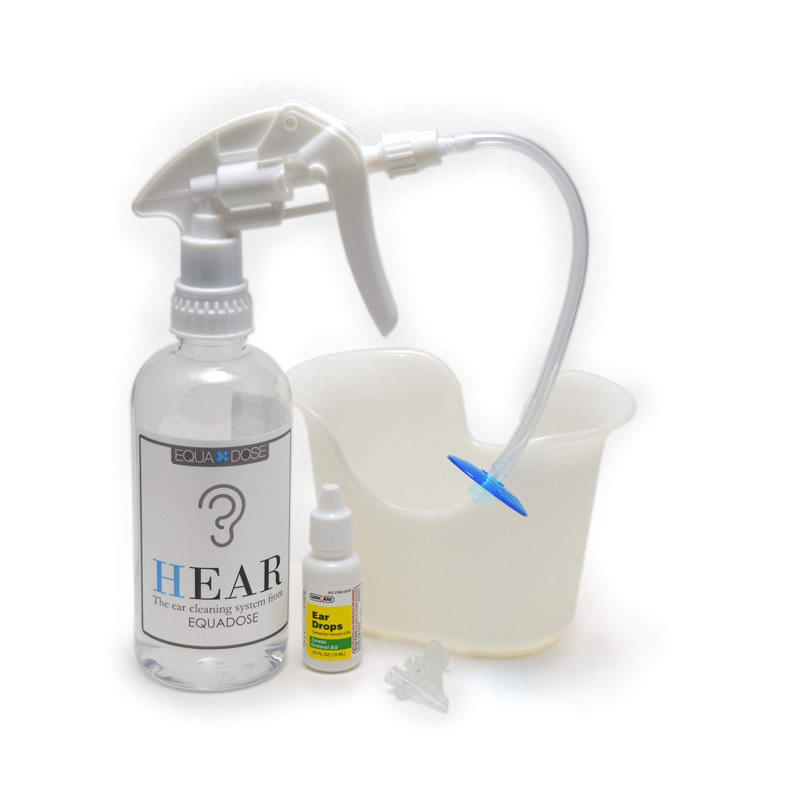 Hear Earwax Remover Kit, Includes Ear Drops to Soften Ear Wax, Wash