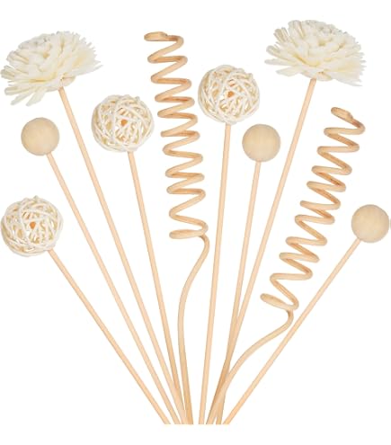 20 Pcs Rotin Aromathérapie Bâtons D'huile Bâtonnets Diffuseurs 20 Pcs Rotin Aromathérapie Bâtons D'huile Bâtonnets Diffuseurs