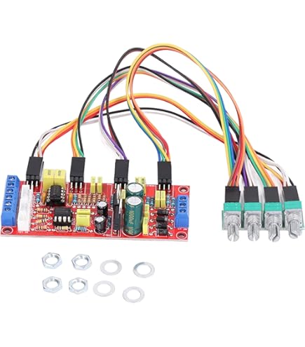 Hilitand NE5532 HIFI Preamp Module Kits Volume Control Amplifier Module AC 12V OP-AMP HIFI Amplifier (DIY Kits