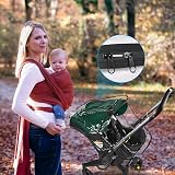 Aolso Doona Stroller Rain Cover EVA Windproof Waterproof view 5