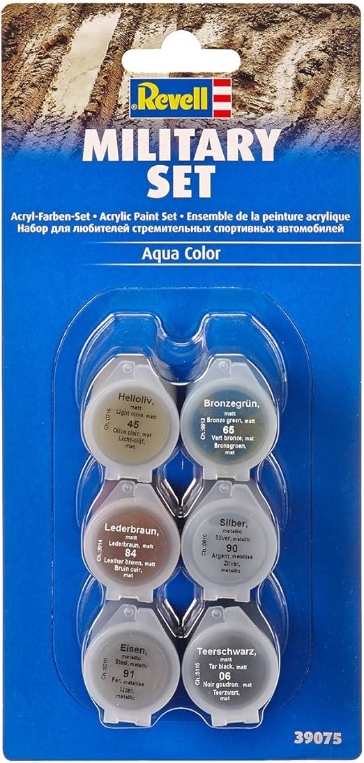 Revell 39075 8 Modellbau Farben-Set Militär: Amazon.de: Spielzeug