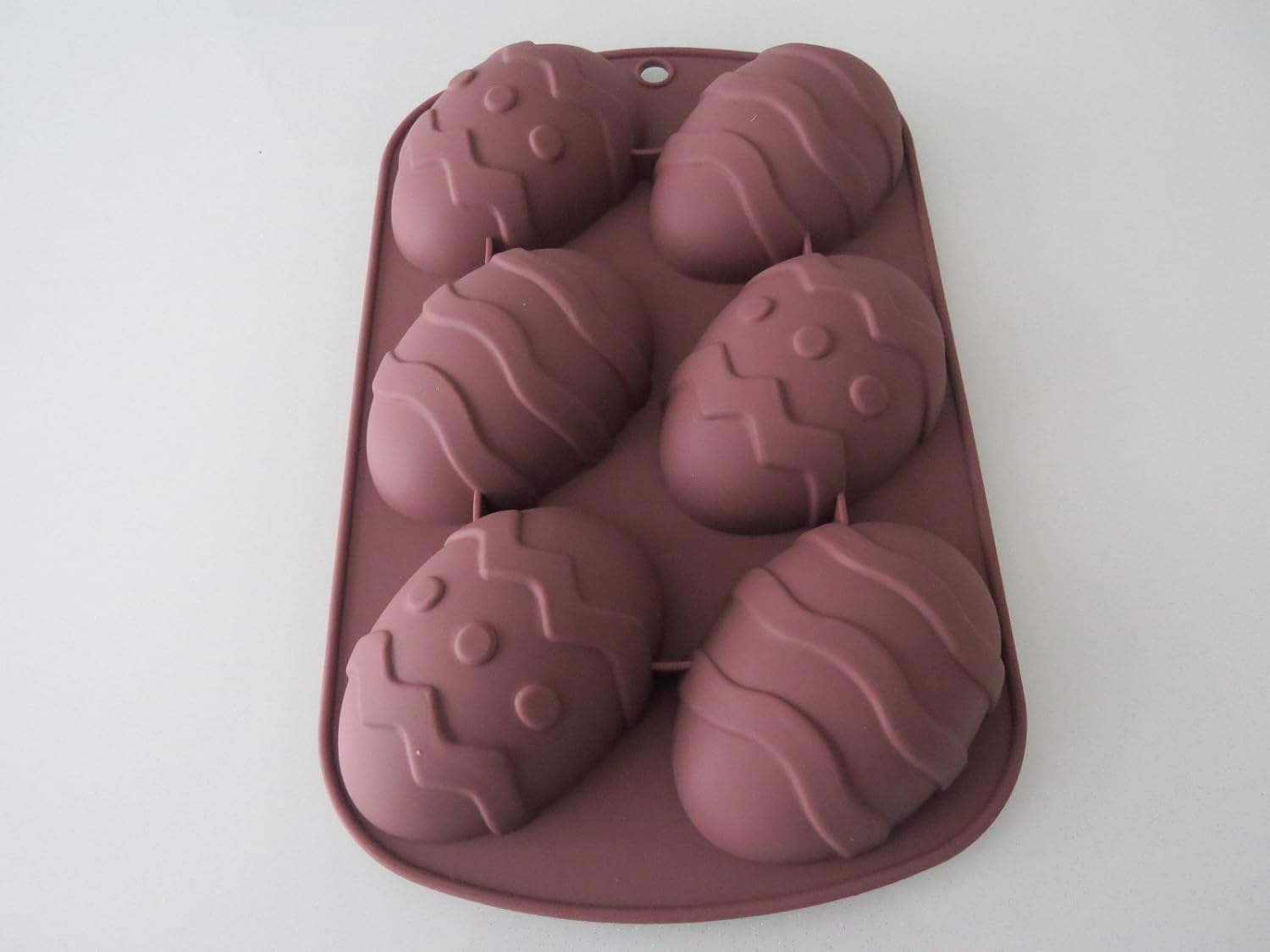 Large Easter Egg Silicone Chocolate Mould (6 large halves per mould