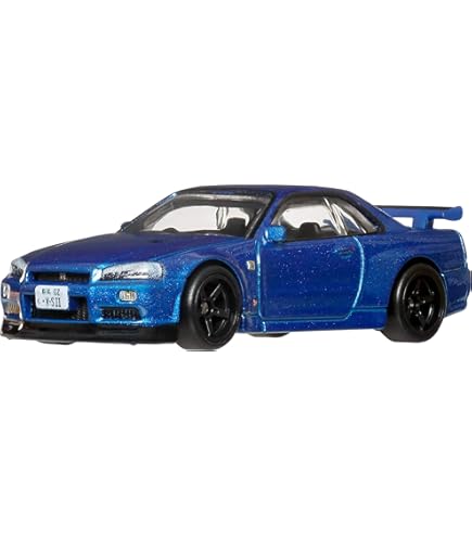 Hotwheels LBWK Nissan Skyline ER34 サイン入り Hot Wheels LBWK LB-ER34 Super Silhouette Nissan Skyline Black