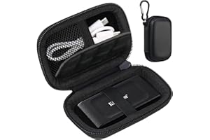 Lacdo Hard Carrying Case for Kingston XS1000R / XS2000 / XS1000 SSD 500GB/1TB/2TB/ Portable External Solid State Drive USB 3.