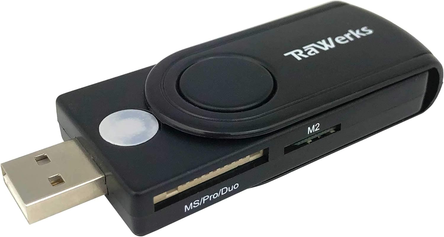 RaWerks SIM Card Reader with SIM Adapters, SIM Deleted Text Recovery