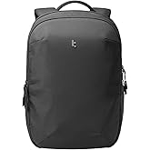 tomtoc Laptop Backpack Minimalist Daypack, UrbanEX-T65, A City Pack for Daily Commute Work, Water-resistant, Cordura Ballistic Nylon, 20L Fits 15.6-inch Notebook, Black