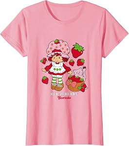 Strawberry Shortcake & Kitty Custard Vintage T-Shirt
