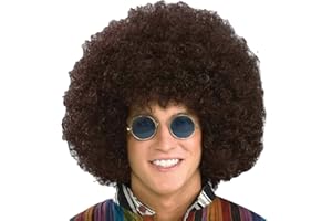 Forum Novelties Men's Jumbo Rainbow Clown Costume Wig