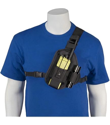 Amazon.com: Coaxsher RP-1 Scout Radio Chest Harness - Black | for
