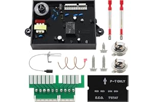 APSFY RV Water Heater Replacement Kit fit for Atwood & Dometic – Includes 91365 Circuit Board, 91447 Thermostat, 93868 Spark Probe Igniter Electrode – Fits GC6AA-10E GC10A-4E GCH6A-10E–3-in-1 Repair Pack