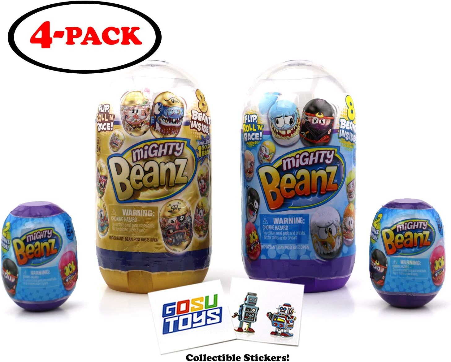 mighty beanz golden slam pack