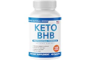 SUPER NATURAL GOODS Keto BHB with Apple Cider Vinegar - Reach Ketosis Faster, Boost Energy, Suppress Cravings - ACV Keto Diet Pills - Maximum Strength Ketones Supplements - Dietary Mineral Supplement for Men and Women