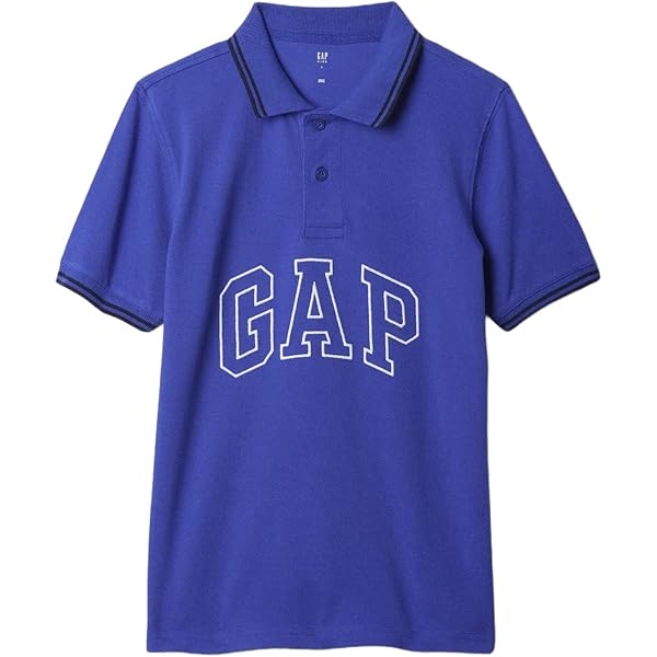 Camiseta Gap Con Bolsillo Para Niño Azul Marino Básico Cómodo