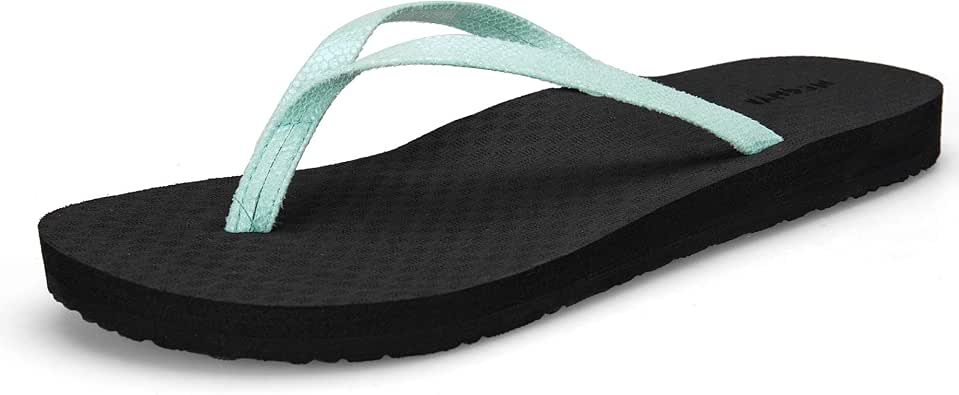 MEGNYA Orthotic flip Flops for Women Plantar Fasciitis Sandals for Flat Feet with Arch Support 