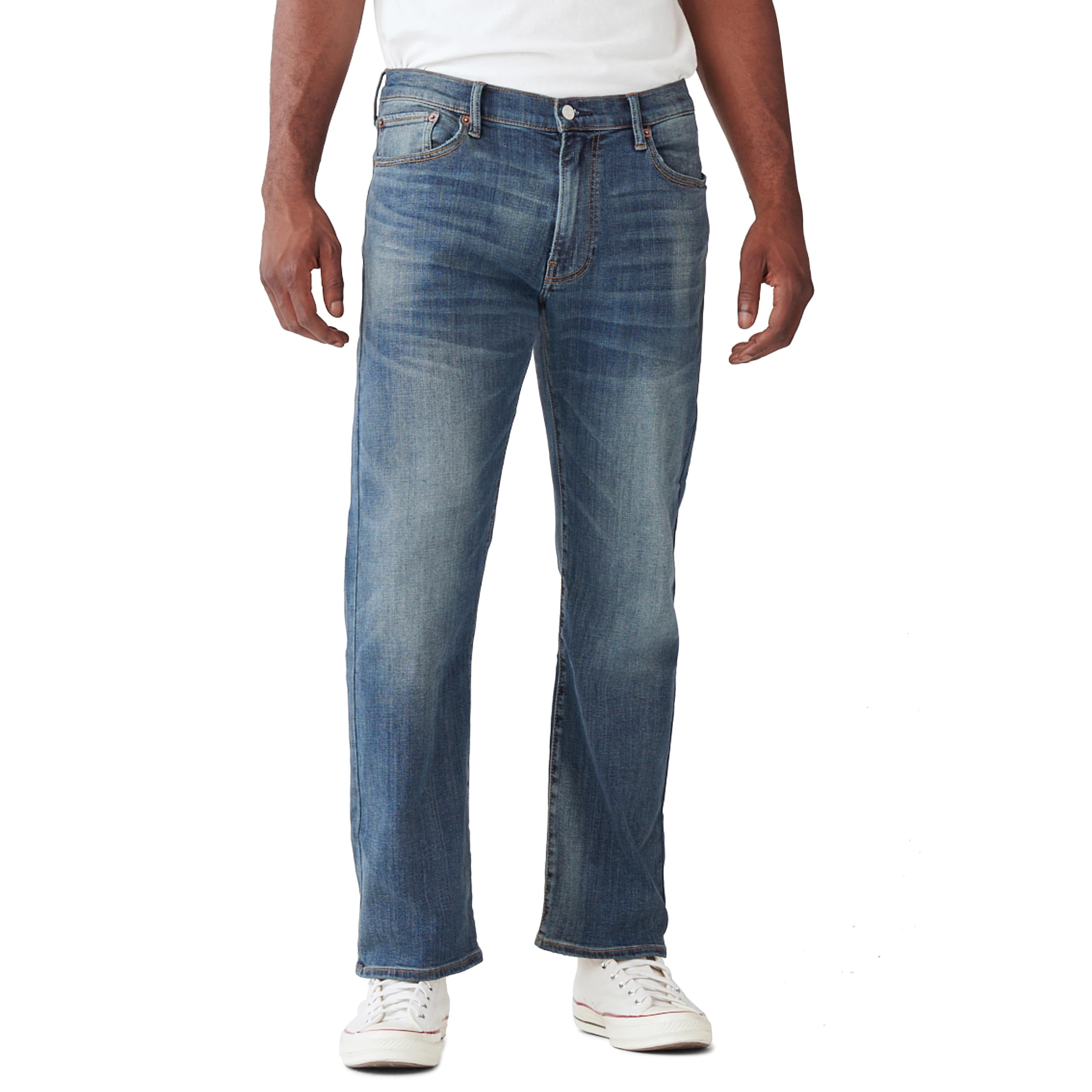 Lucky Brand Men’s 181 Relaxed Straight Jean, Greenvale, 31W X 32L