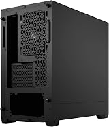 Fractal Design Pop Mini Silent Black Solid Bitumen Side Panels mATX Silent Case view 4
