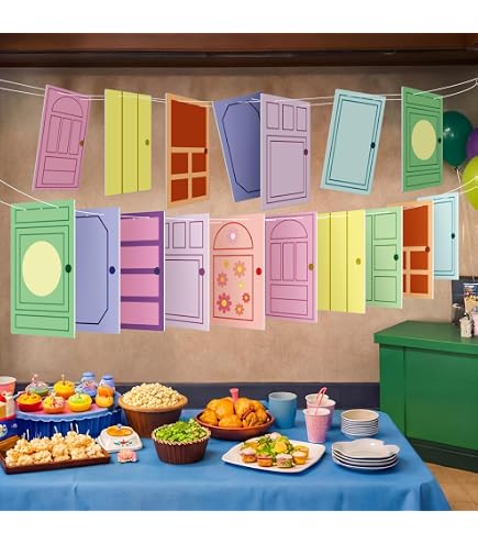Amazon.com: Amscan Monster-Mazing Disney Monsters University Birthday Party  Scene Setters Wall Decorating Kit (5 Piece), Multicolor, 59" x 65" : Toys &  Games
