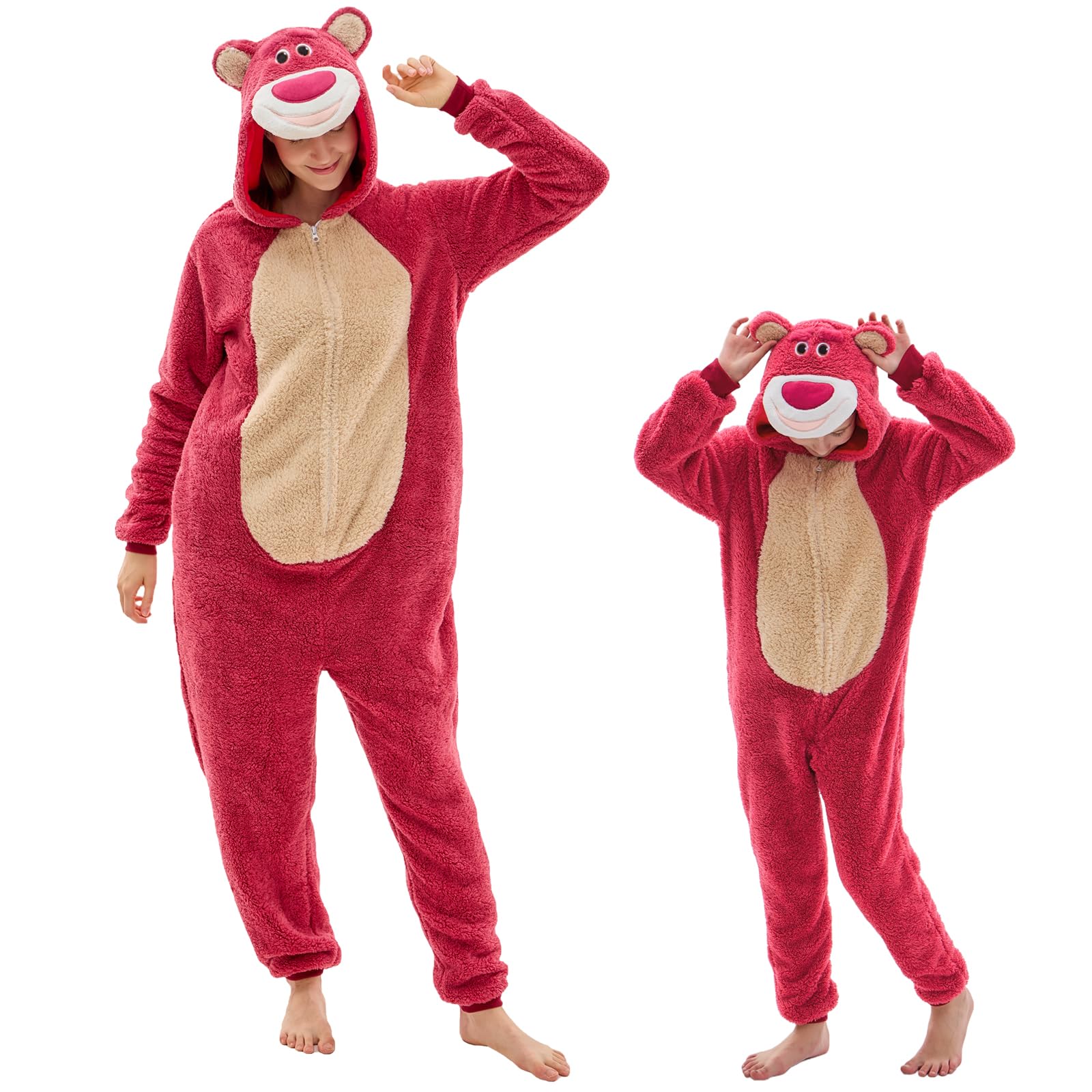 Pigiama Intero Bambini, Pigiama Unisex Onesies Cosplay con Cartone