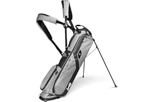 Sunday Golf El Camino Bag - Lightweight Sunday Golf Bag with Strap and Stand – Easy to Carry – Golf Stand Bag for The Driving Range, Par 3 and Standard Courses, 3.9 pounds